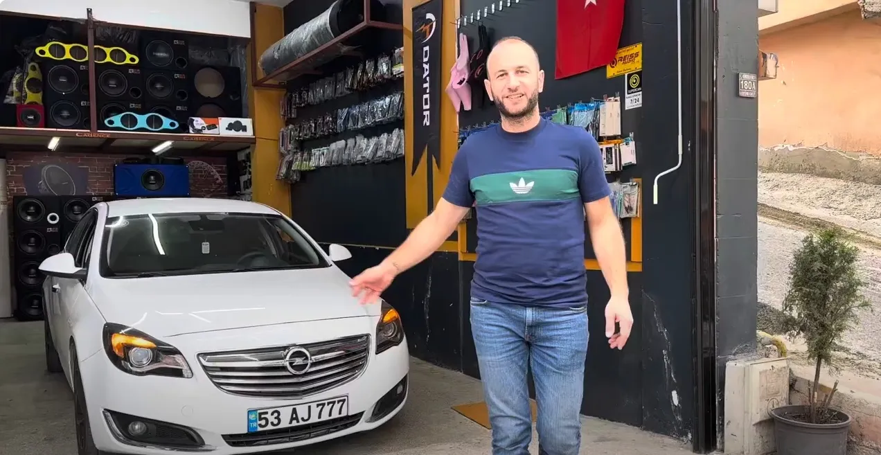 Opel insigna alpine swe 815 aktif bass & tesla android montajı